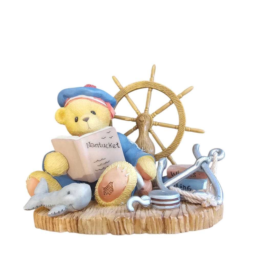 Cherished Teddies Glenn Figurine Vintage Priscilla Hillman